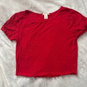 Large Bozzolo Stretchy Crop Top